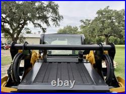 2025 Cat 255 Skid Steer Loader Joystick Controls Led Lights 2 Spd 680 Hr