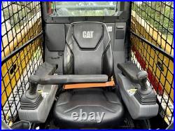 2025 Cat 255 Skid Steer Loader Joystick Controls Led Lights 2 Spd 680 Hr