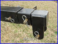 21' Manual Telescopic Truss Boom Hoist Attachment Fits Skid Steer Loader