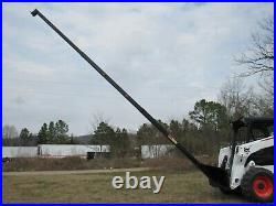 21' Manual Telescopic Truss Boom Hoist Attachment Fits Skid Steer Loader