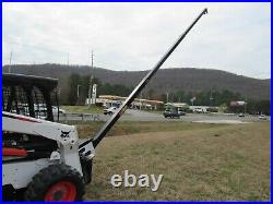 21' Manual Telescopic Truss Boom Hoist Attachment Fits Skid Steer Loader