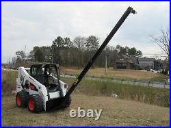 21' Manual Telescopic Truss Boom Hoist Attachment Fits Skid Steer Loader