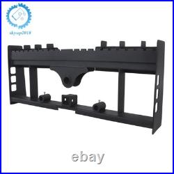 2500 Lbs 45 Skid Steer Pallet Fork Frame WithReceiver Hitch & Spear Sleeves