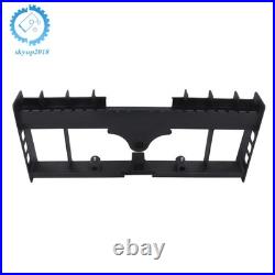 2500 Lbs 45 Skid Steer Pallet Fork Frame WithReceiver Hitch & Spear Sleeves