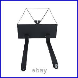 2600 LBS Heavy Duty Skid Steer Forks for Tractors Loaders Quick Attach Mount