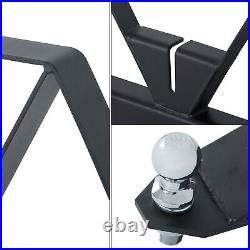 2600 LBS Heavy Duty Skid Steer Forks for Tractors Loaders Quick Attach Mount