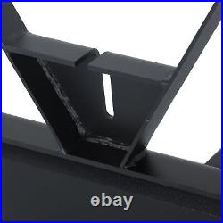 2600 LBS Heavy Duty Skid Steer Forks for Tractors Loaders Quick Attach Mount