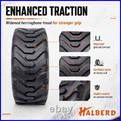 2X 23X8.50-12 Skid Steer Tires 23X8.5-12 SKS Tire 8PR Industrial 23 8.50 12 New