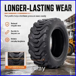2X 23X8.50-12 Skid Steer Tires 23X8.5-12 SKS Tire 8PR Industrial 23 8.50 12 New