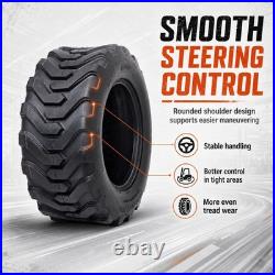 2X 23X8.50-12 Skid Steer Tires 23X8.5-12 SKS Tire 8PR Industrial 23 8.50 12 New