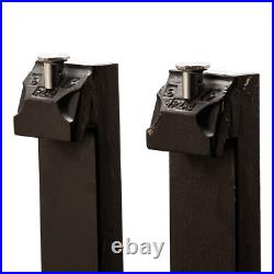 2X 4000lbs Pallet Fork Blades fit Kubota Bobcat Skid Tractors Loaders 48 22H