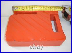 (2) 25 Lb. Each Suitcase Weight For Garden & Compact Tractors & Skid Loaders