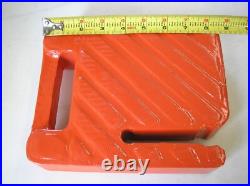 (2) 25 Lb. Each Suitcase Weight For Garden & Compact Tractors & Skid Loaders