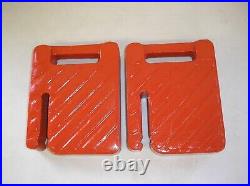 (2) 25 Lb. Each Suitcase Weights For Garden & Compact Tractors & Skid Loaders