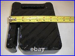 (2) 25 Lb. Each Suitcase Weights For Garden & Compact Tractors & Skid Loaders