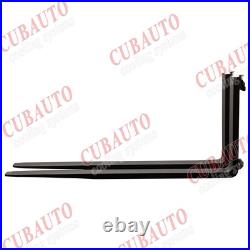 2 Packs 48'' 4000lbs Pallet Fork Blades Fit Kubota Bobcat Skid Tractors Loaders
