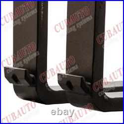 2 Packs 48'' 4000lbs Pallet Fork Blades Fit Kubota Bobcat Skid Tractors Loaders