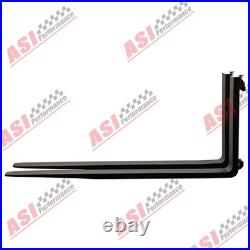 2 Packs 48in 4000lbs Pallet Fork Blades Fit Kubota Bobcat Skid Tractors Loaders