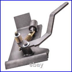 2 Pcs Skid Steer Quick Tach Conversion Adapter Set for Latch Box Weld On