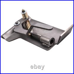 2 Pcs Skid Steer Quick Tach Conversion Adapter Set for Latch Box Weld On