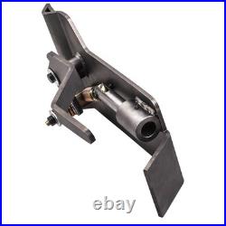 2 Pcs Universal Weld-On Skid Steer Quick Attach Conversion Adapter Quick Tach