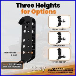 2in Skid Hitch Attachment for Skid Steer John Deere Quick Tach Plate 20000 Steel