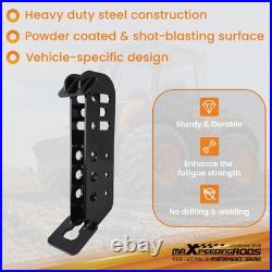 2in Skid Hitch Attachment for Skid Steer John Deere Quick Tach Plate 20000 Steel