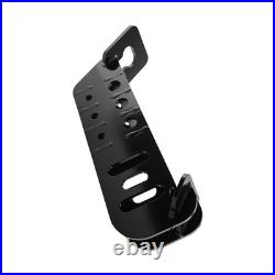 2in Skid Hitch Attachment for Skid Steer Loader Steel Black 5000 LBS Tongue
