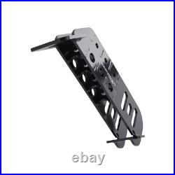2in Skid Hitch Attachment for Skid Steer Loader Steel Black 5000 LBS Tongue