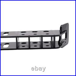 2in Skid Hitch Attachment for Skid Steer Loader Steel Black 5000 LBS Tongue