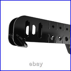 2in Skid Hitch Attachment for Skid Steer Loader Steel Black 5000 LBS Tongue
