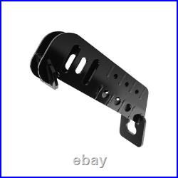 2in Skid Hitch Attachment for Skid Steer Loader Steel Black 5000 LBS Tongue