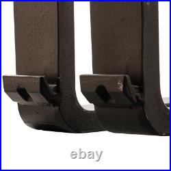 2pcs 42 2500lbs Pallet Fork Blades Forklift Blades Fit Skid Tractors Loaders US
