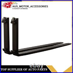 2x 48 Pallet Fork Blades For Kubota Bobcat Skid Tractors Loaders Steel 4000lbs