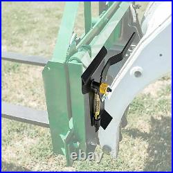 2x Skid Steer Loader Plate Latch Box Quick Attachment Conversion Adapter Weld On