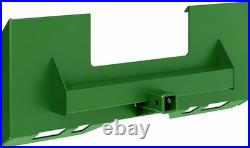3000LBS 1/4 Inch Skid Steer Quick Attach Plate with 2 Inch Hitch Universal Mount