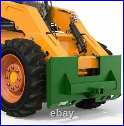 3000LBS 1/4 Inch Skid Steer Quick Attach Plate with 2 Inch Hitch Universal Mount