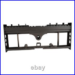 3000lb Heavy-Duty Pallet Fork Frame W Receiver Hitch& Spear Sleeves Skid Steer