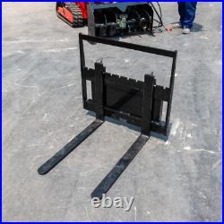 30 Pallet Fork Frame 440LBS Fork Blades for Loaders Tractors Skid Steer