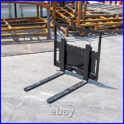 30 Pallet Fork Frame 440LBS Fork Blades for Loaders Tractors Skid Steer