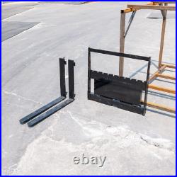 30 Pallet Fork Frame 440LBS Fork Blades for Loaders Tractors Skid Steer