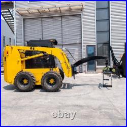 360°ROTATING Log Grapple Hydraulic For Bobcat Skid Steer Grabber Clip