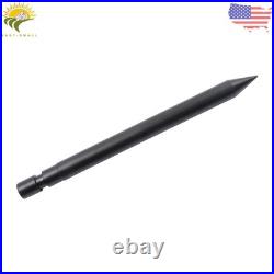 39Hay Spear 1600lb Capacity Bale Spear For Skid Steer Loader Tractor Attachment