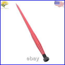 39Hay Spear 1600lb Capacity Bale Spear For Skid Steer Loader Tractor Attachment