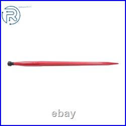 39 Inch Hay Spear 1600lbs Capacity Bale Spear Fits For Skid Steer Loader Tractor