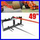 3Point_Hay_Bale_Spear_Skid_Steer_Tractor_Loader_Quick_Tach_Attachment_Heavy_Duty_01_kn