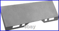 3/8 Heavy-Duty Skid Steer Attachment Plate for Bobcat & Kubota Durable Steel