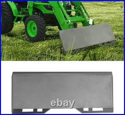 3/8 Heavy-Duty Skid Steer Attachment Plate for Bobcat & Kubota Durable Steel