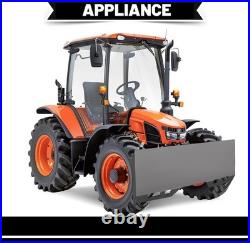 3/8 Heavy-Duty Skid Steer Attachment Plate for Bobcat & Kubota Durable Steel