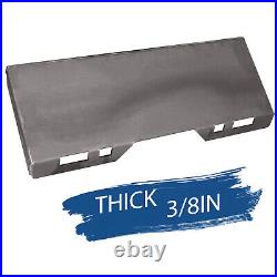 3/8 Mount Plate Skid Steer Adapter Loader Quick Attachment For Bobcat / Kubota